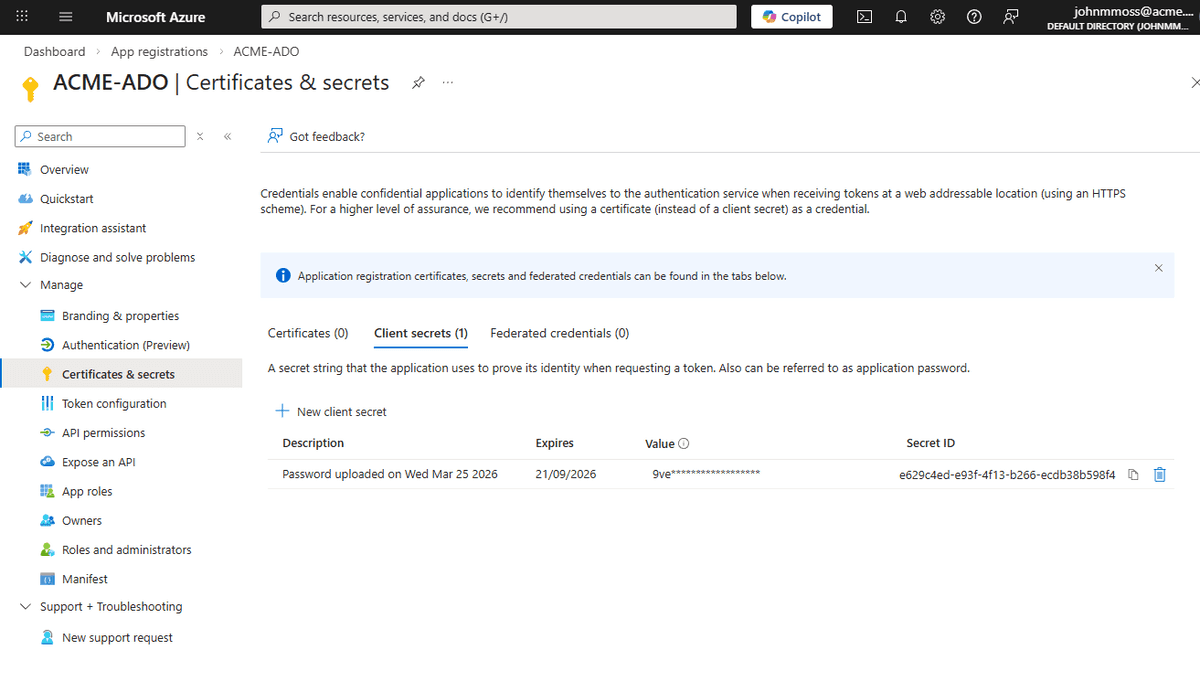 azure devops service connection service principal image 02