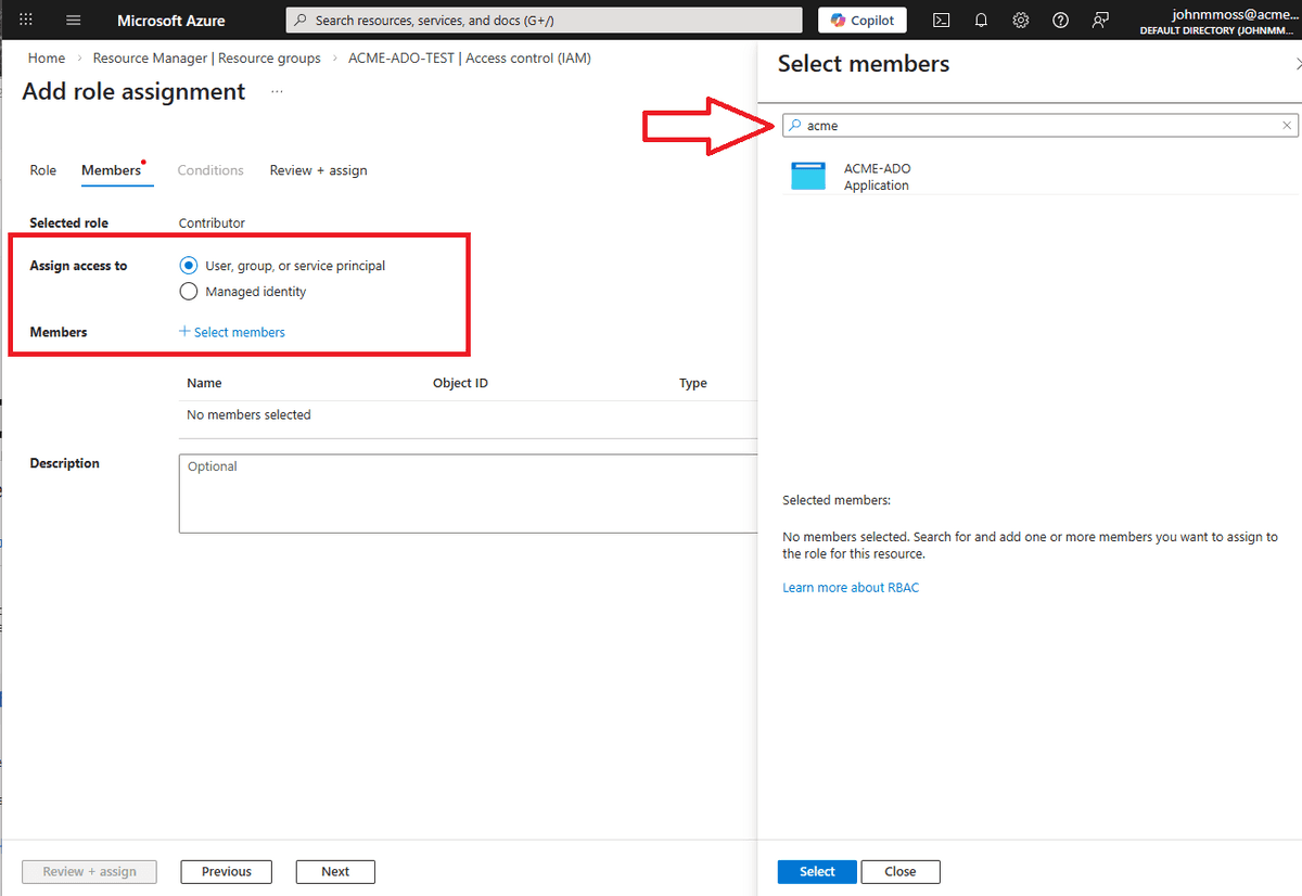 azure devops service connection service principal image 03